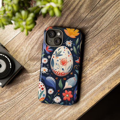 Easter Eggs Bloom - iPhone Case