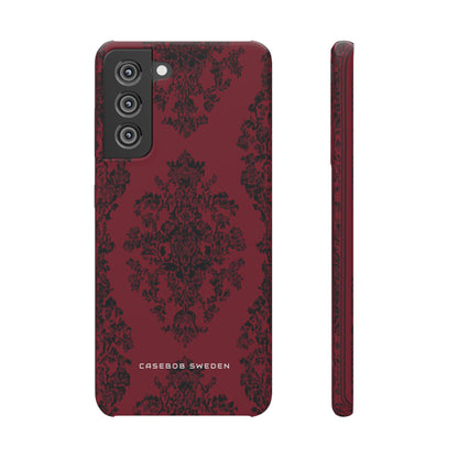 Gothic Crimson Elegance Samsung S21 - Slim Phone Case