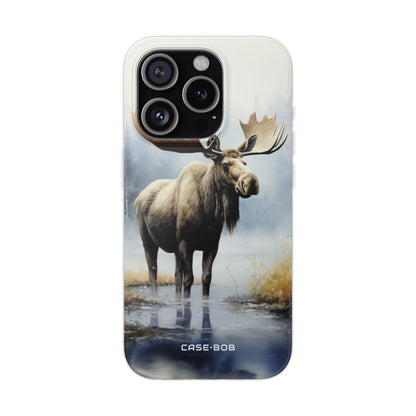 Moose Reflection iPhone 15 Pro Case - Soft