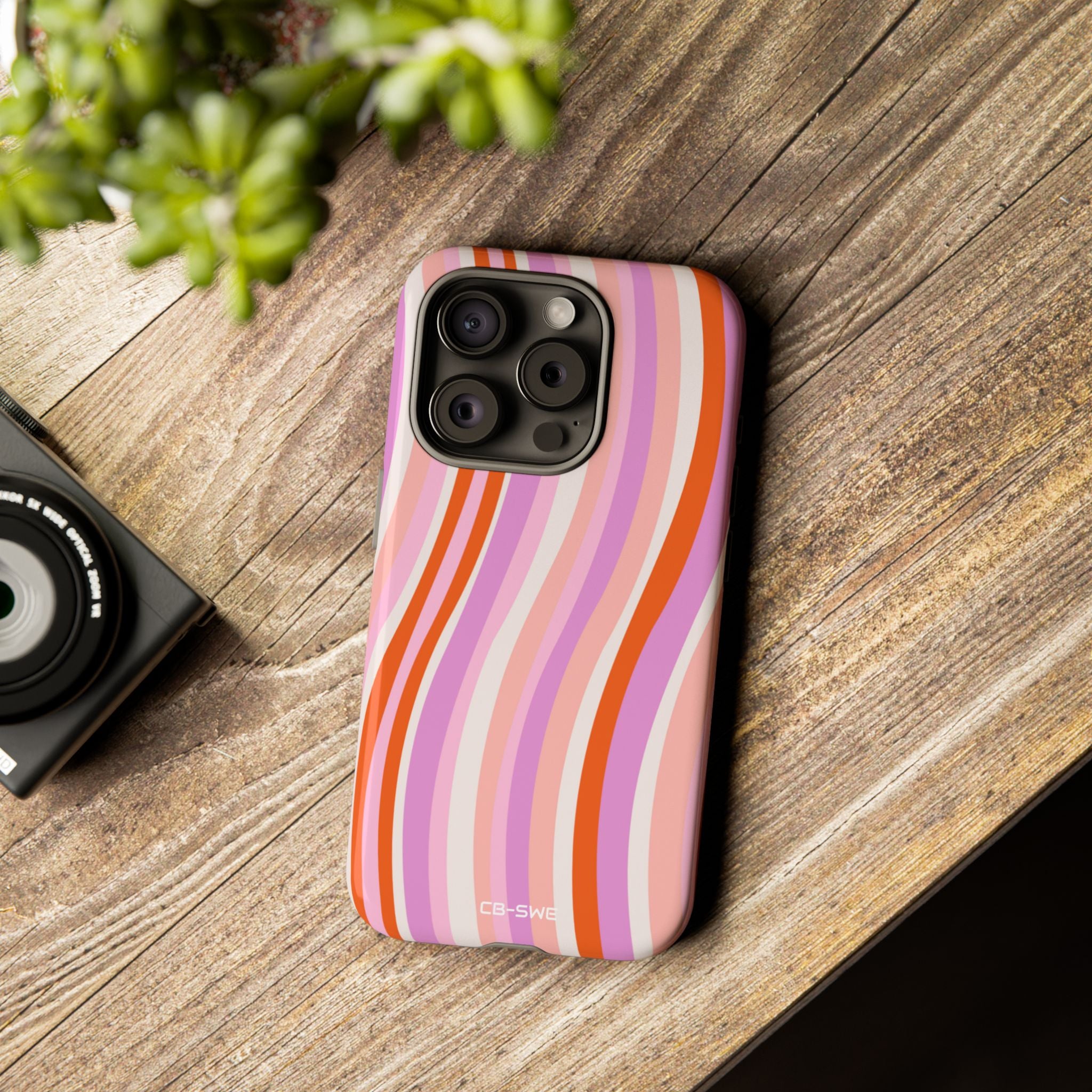 Vibrant Wave Symphony - iPhone Case