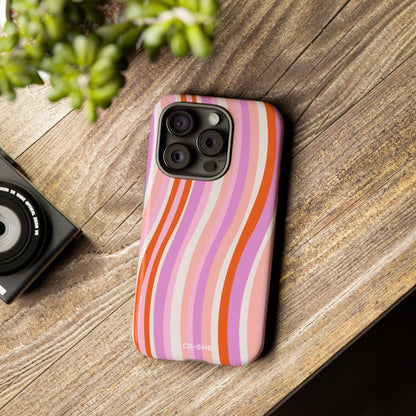 Vibrant Wave Symphony - iPhone Case