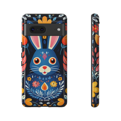 Bunny Jumps Joyfully - Google Pixel Case