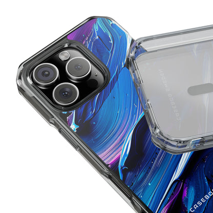 Ethereal Energy Flow iPhone 16 - Clear Impact Phone Case