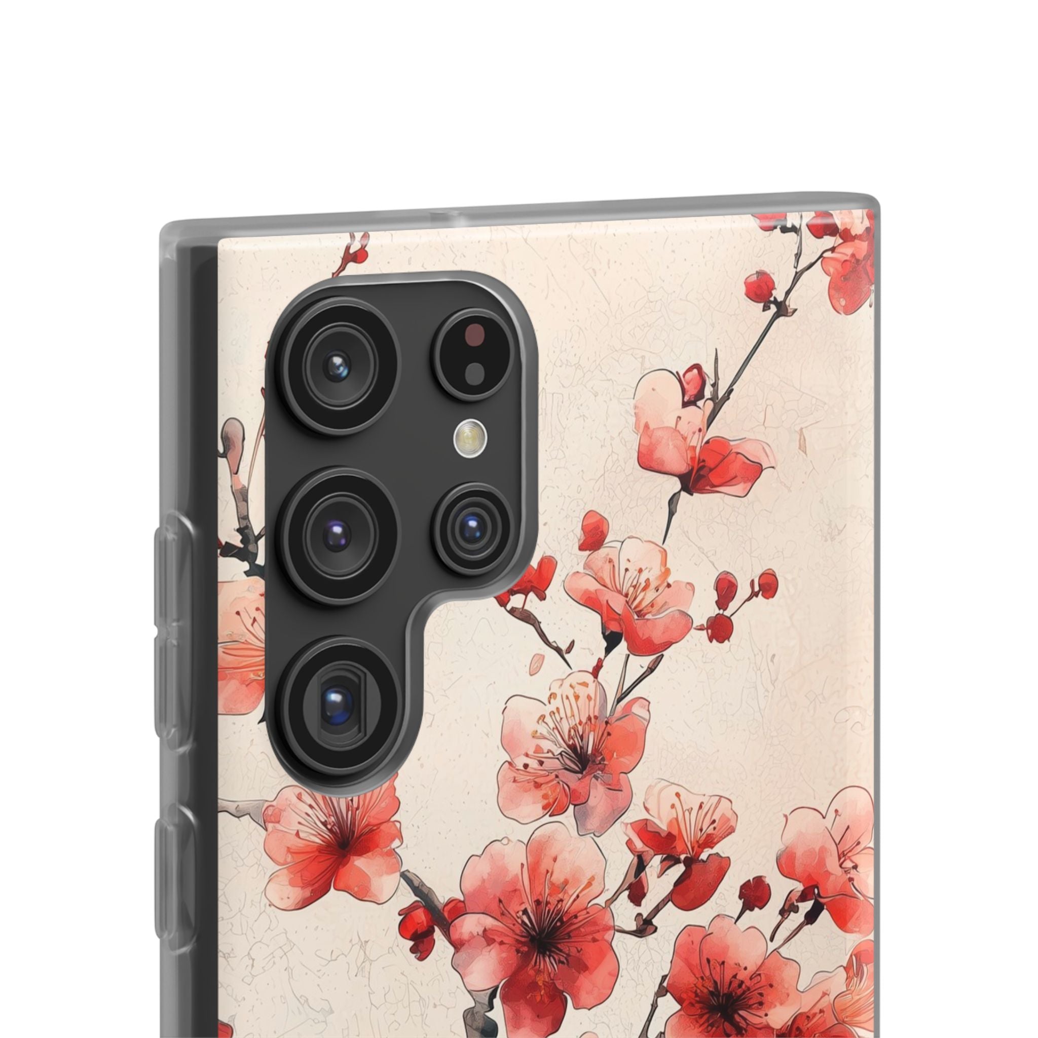 Blossom Shadow Samsung S22 Ultra Case - Soft
