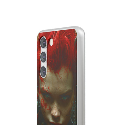 Red Spike Gaze Samsung S23 Case - Soft