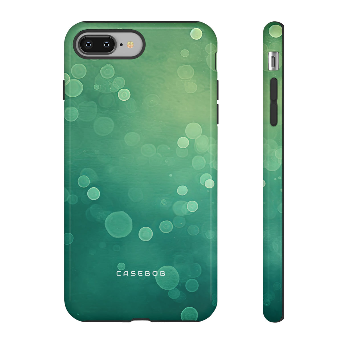 Green Dot Matrix - Protective Phone Case