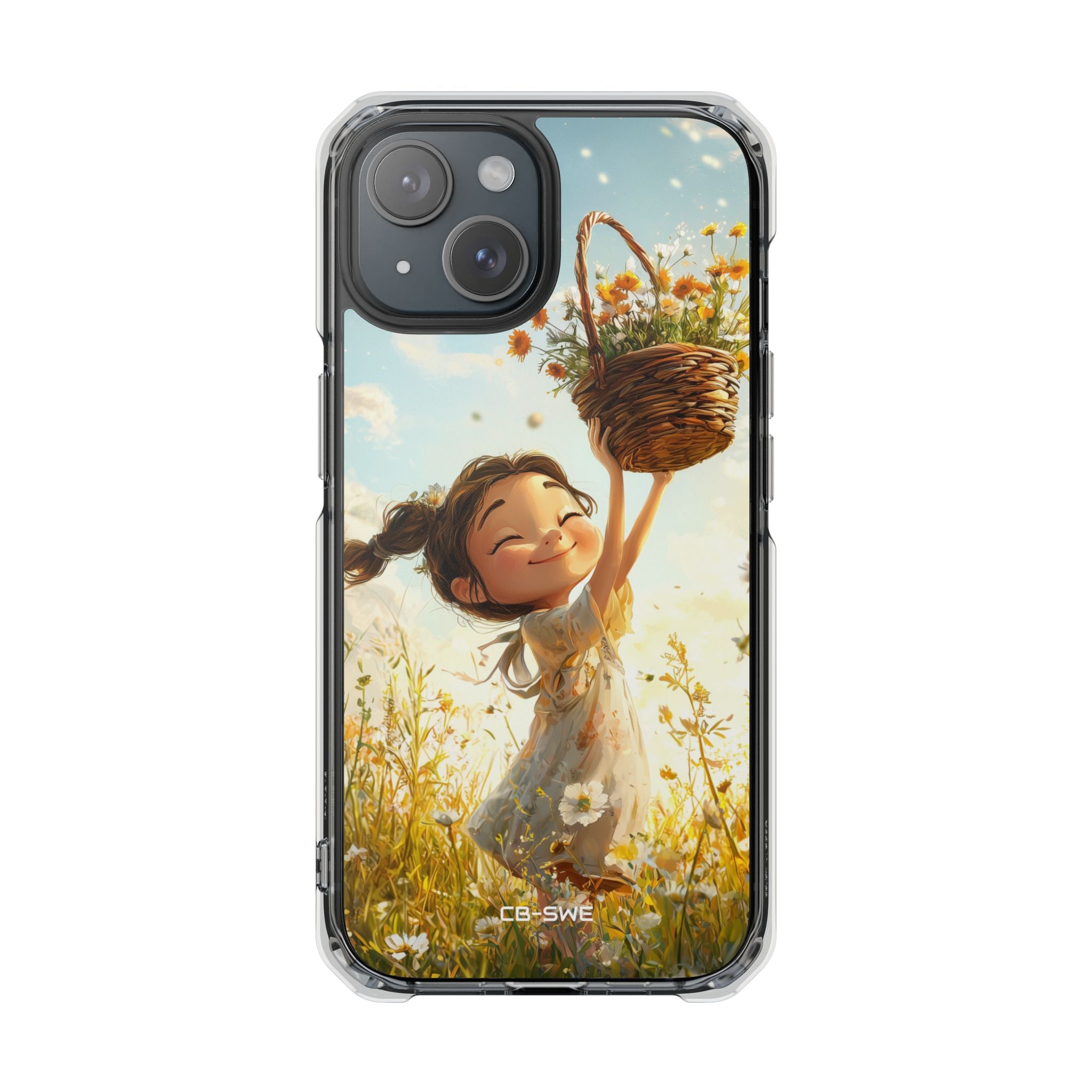 Joyful Girl Leaps iPhone Case - Impact