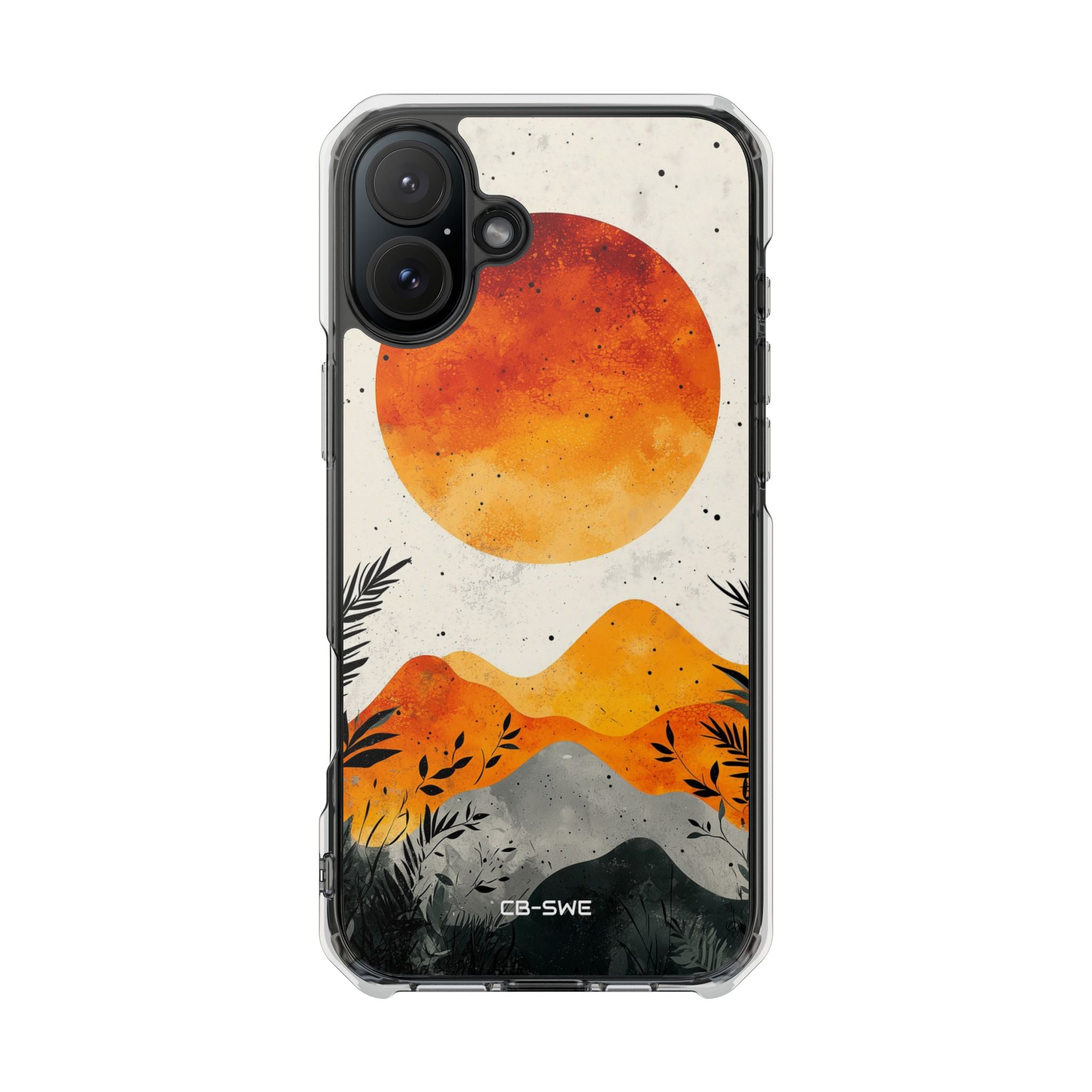 Sun Illuminates Mountains iPhone Case - Impact