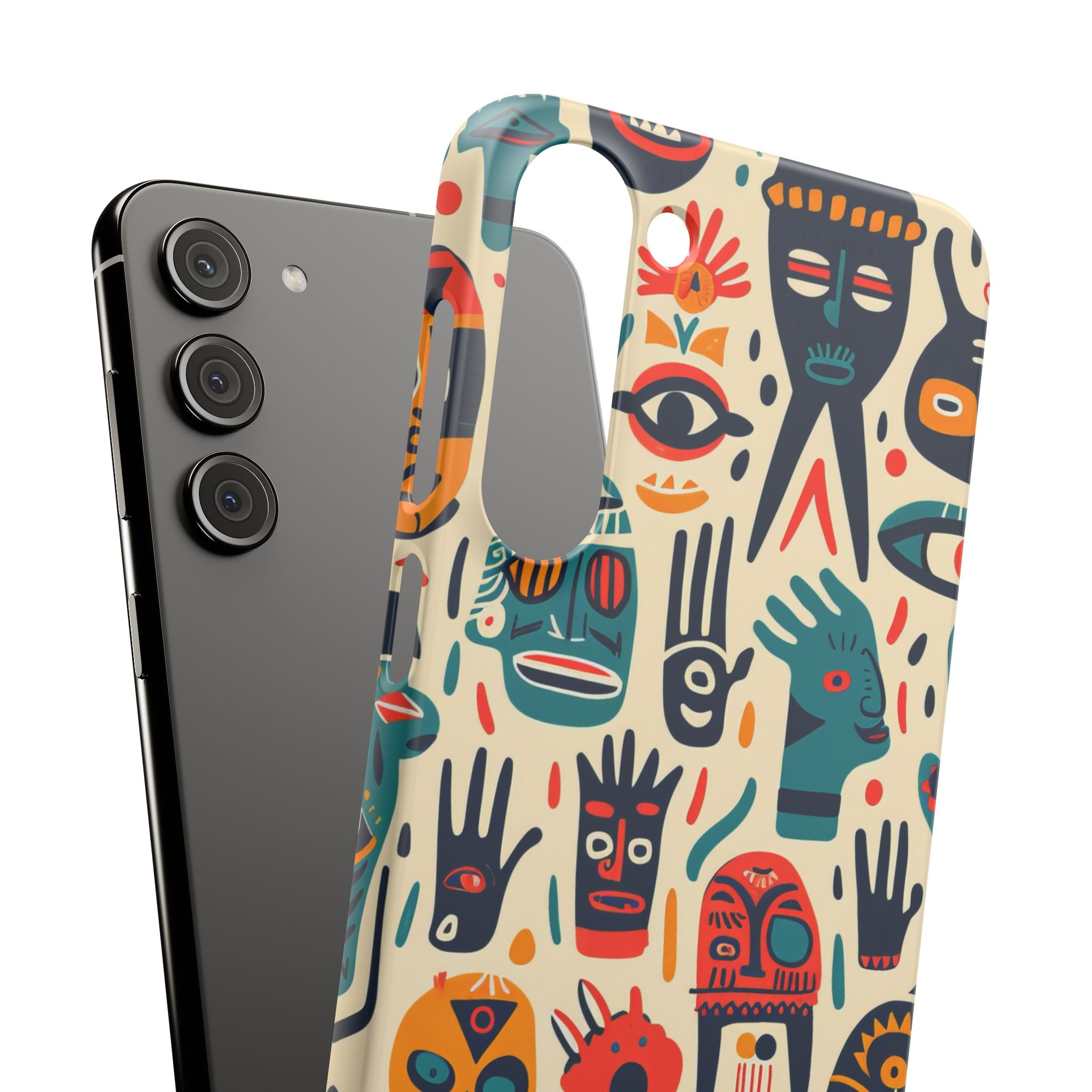 Gradient Tribalscape Vibrance Samsung S23 - Slim Phone Case