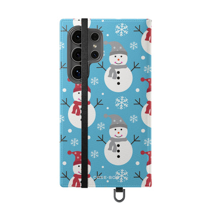Snowman Glow - Samsung S24 Ultra Case - Wallet
