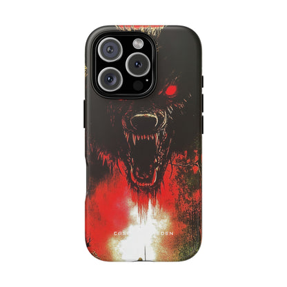 Bloodmoon Wolf's Lament iPhone 16 - Tough Phone Case