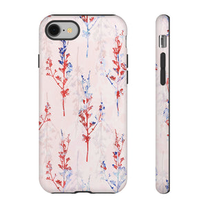 Pink Vintage Flowers - Protective Phone Case