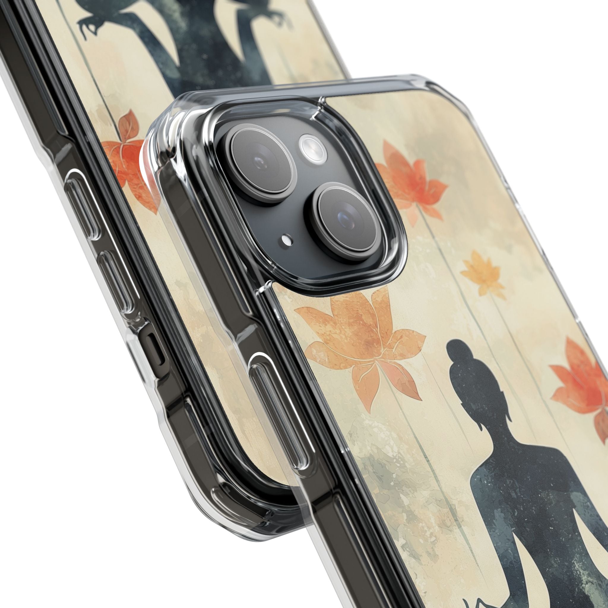 Lotus Blooms Surround iPhone Case - Impact