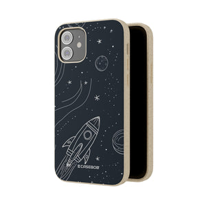 Cosmic Doodle Adventure | Biodegradable Phone Case