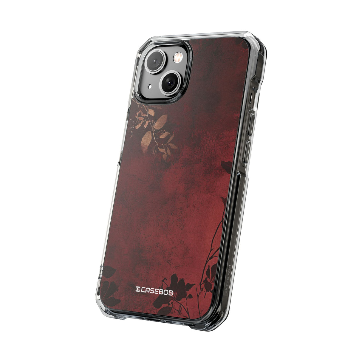 Pantone Marsala  | Phone Case for iPhone (Clear Impact Case - Magnetic)