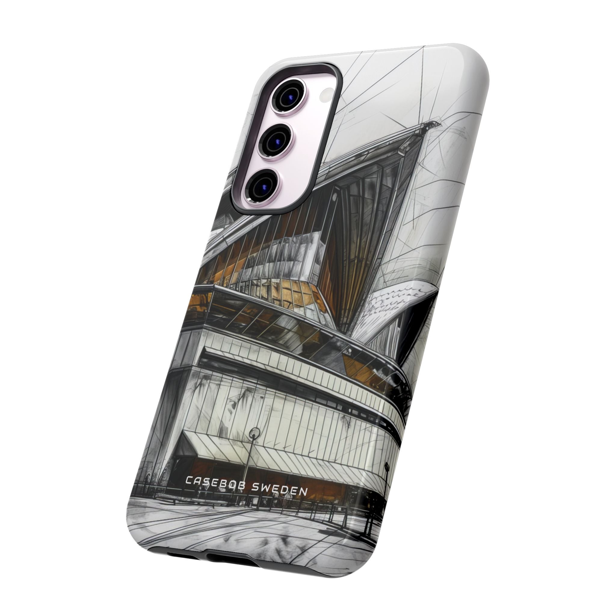 Architectural Curves in Line Formation Samsung S23 - Tough Phone Case