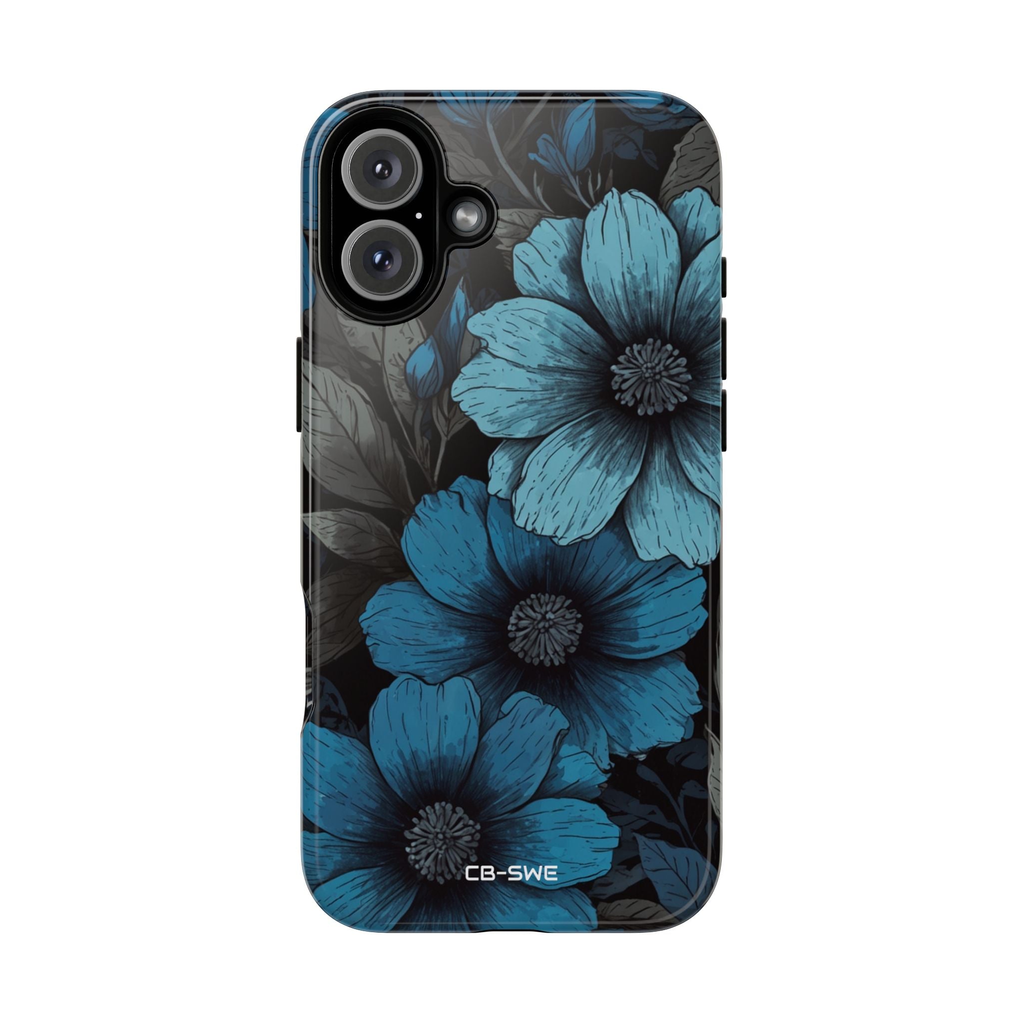 Flower Embrace Depth - iPhone Case