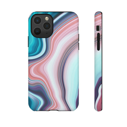 Pink Swirls - Protective Phone Case