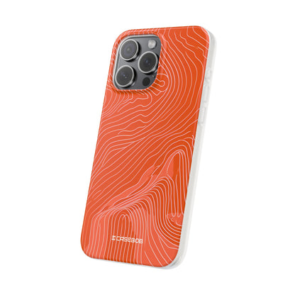 Pantone Tangerine  | Phone Case for iPhone (Flexible Case)