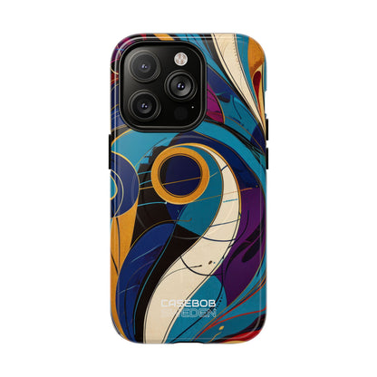 Swirling Copper Dreams iPhone 14 - Tough+