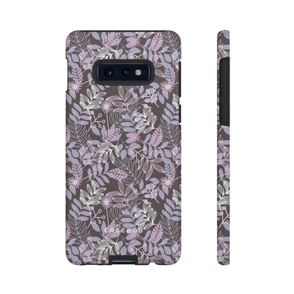 Dark Purple Leaf - Protective Phone Case