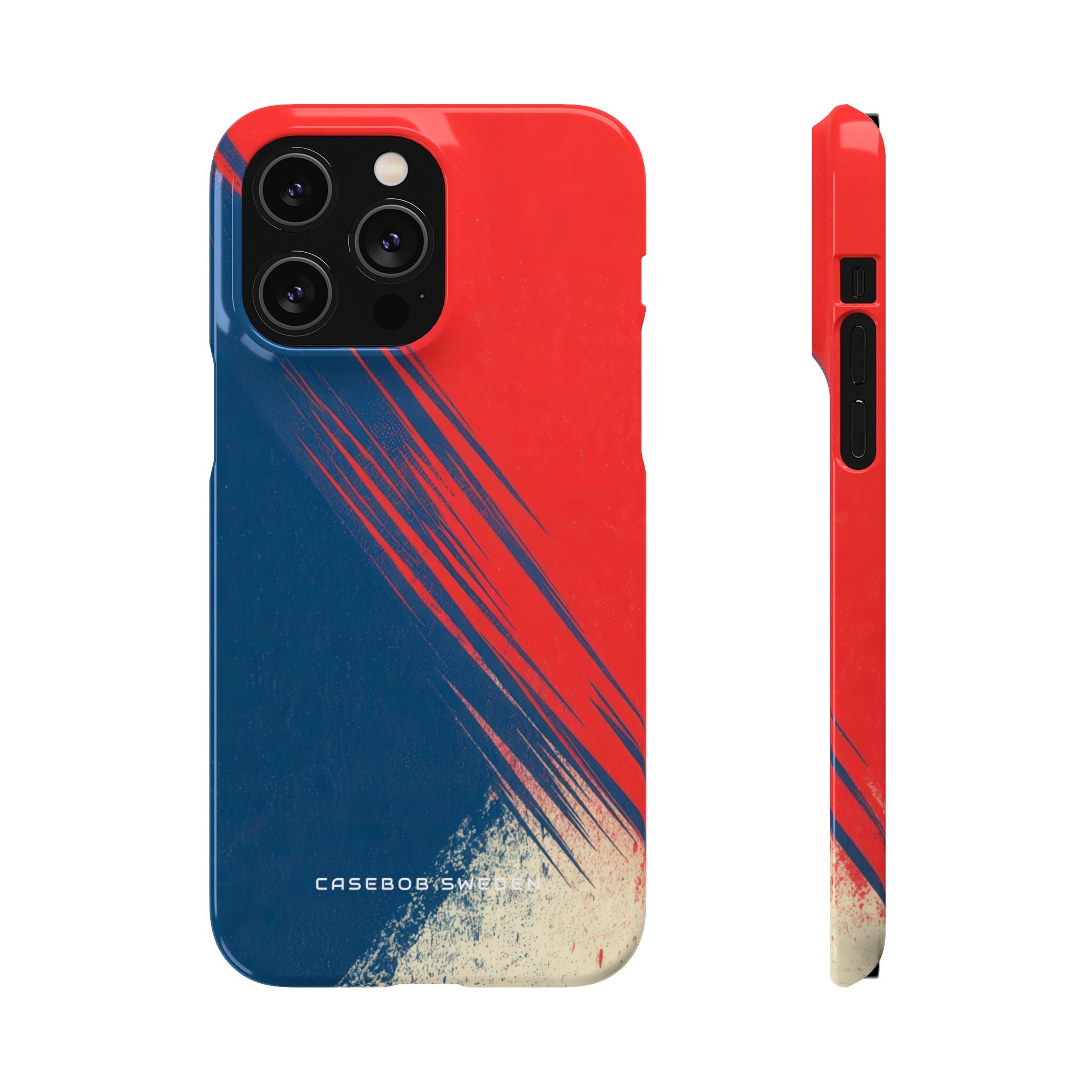 Vintage Brushstroke Harmony iPhone 14 - Slim Phone Case