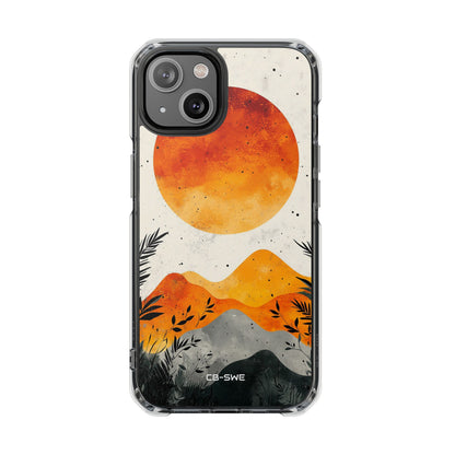 Sun Illuminates Mountains iPhone Case - Impact