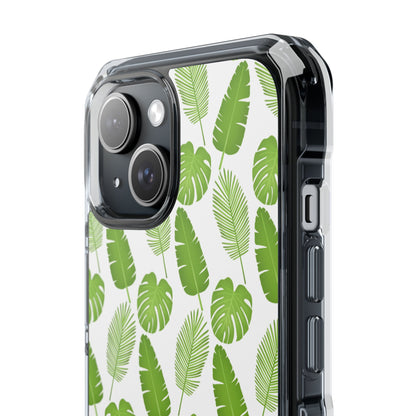 Tropical Leaf Harmony iPhone Case - Impact
