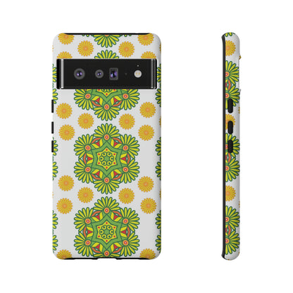 Lime Mandela - Protective Phone Case