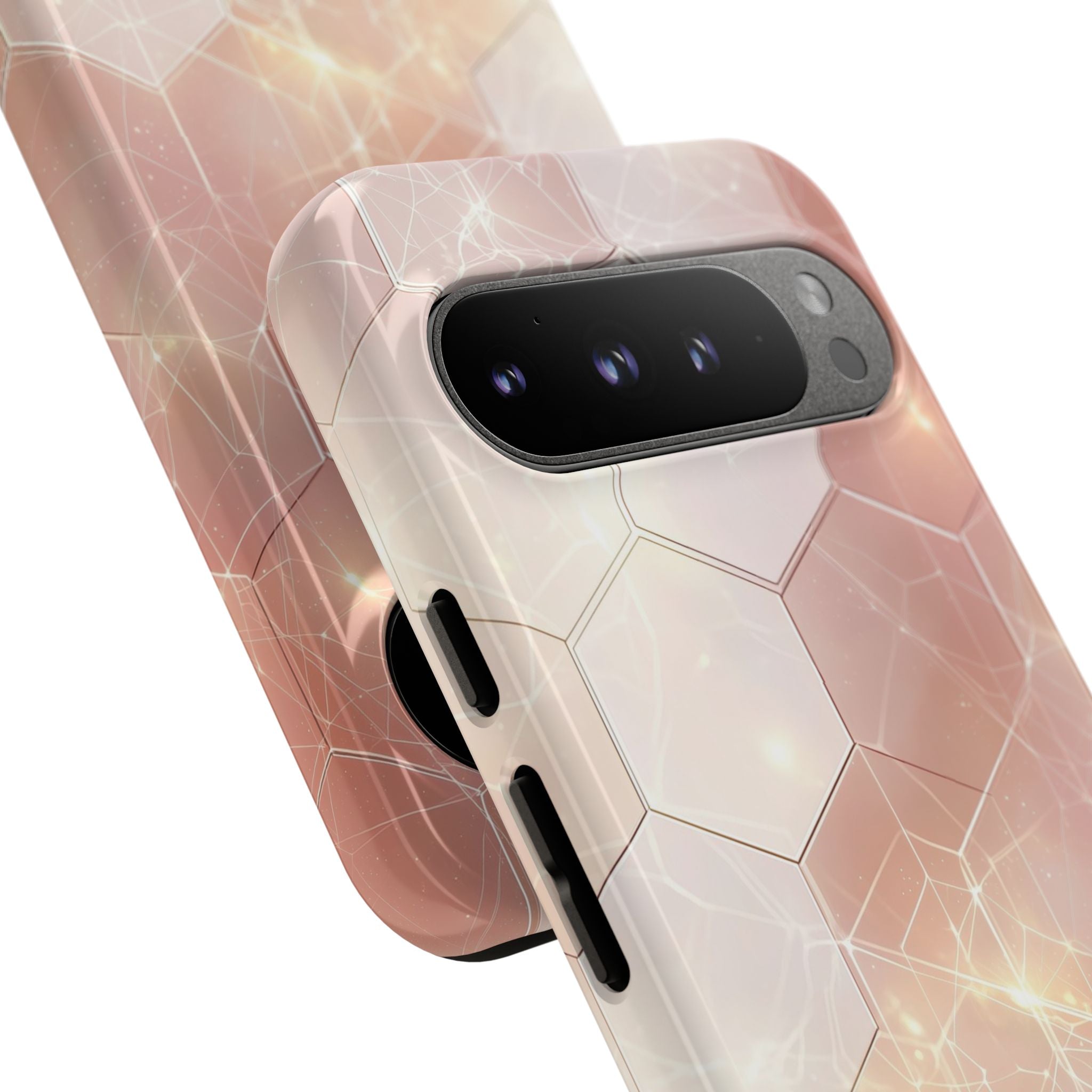 Honeycomb Glow Google Pixel 9 Pro XL Case - Tough