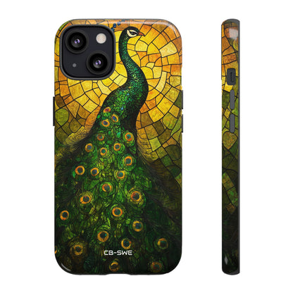 Peacock Spreads Light - iPhone Case