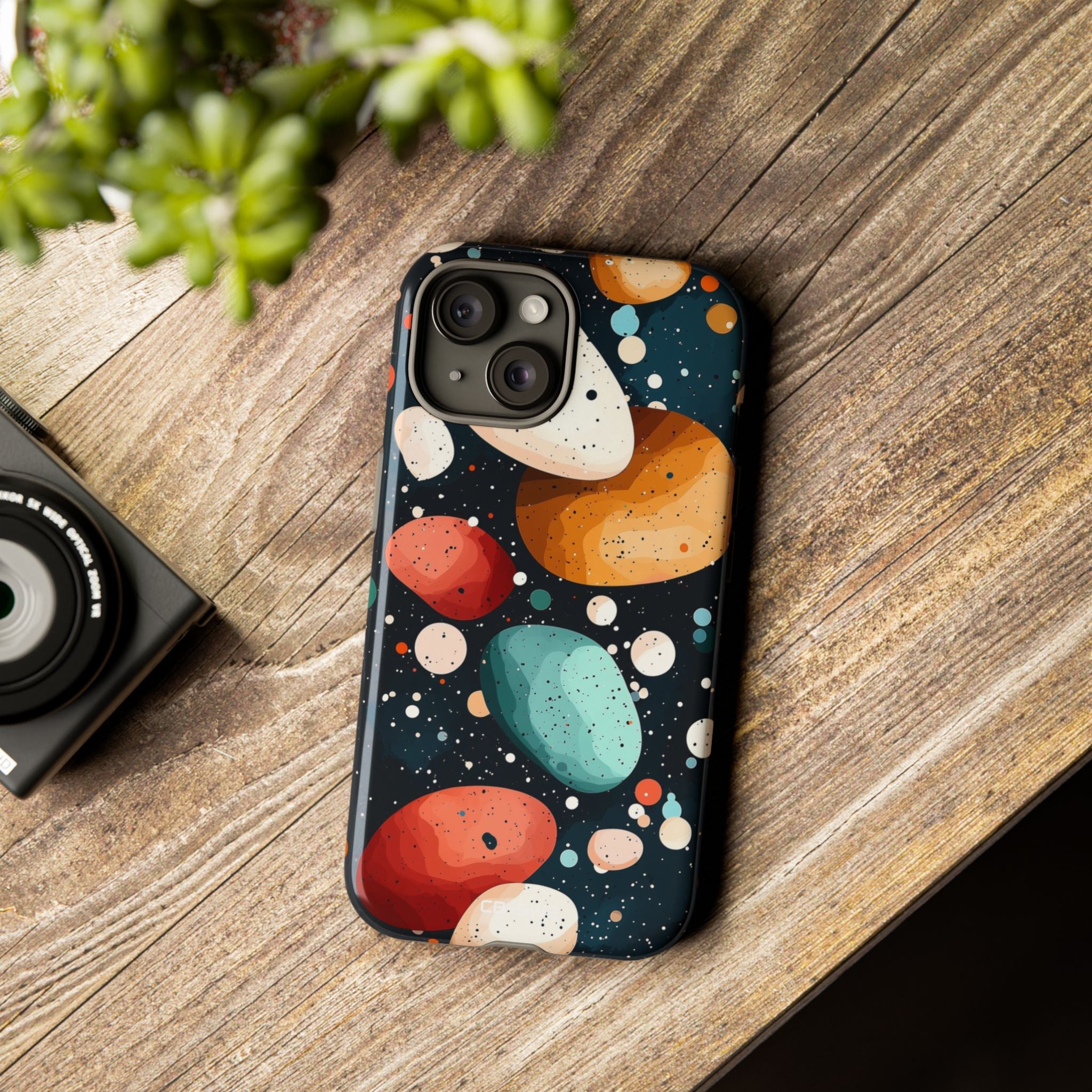 Colorful Stones Dance - iPhone Case