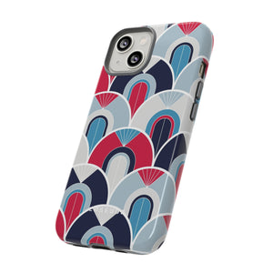 Blue Retro - Protective Phone Case