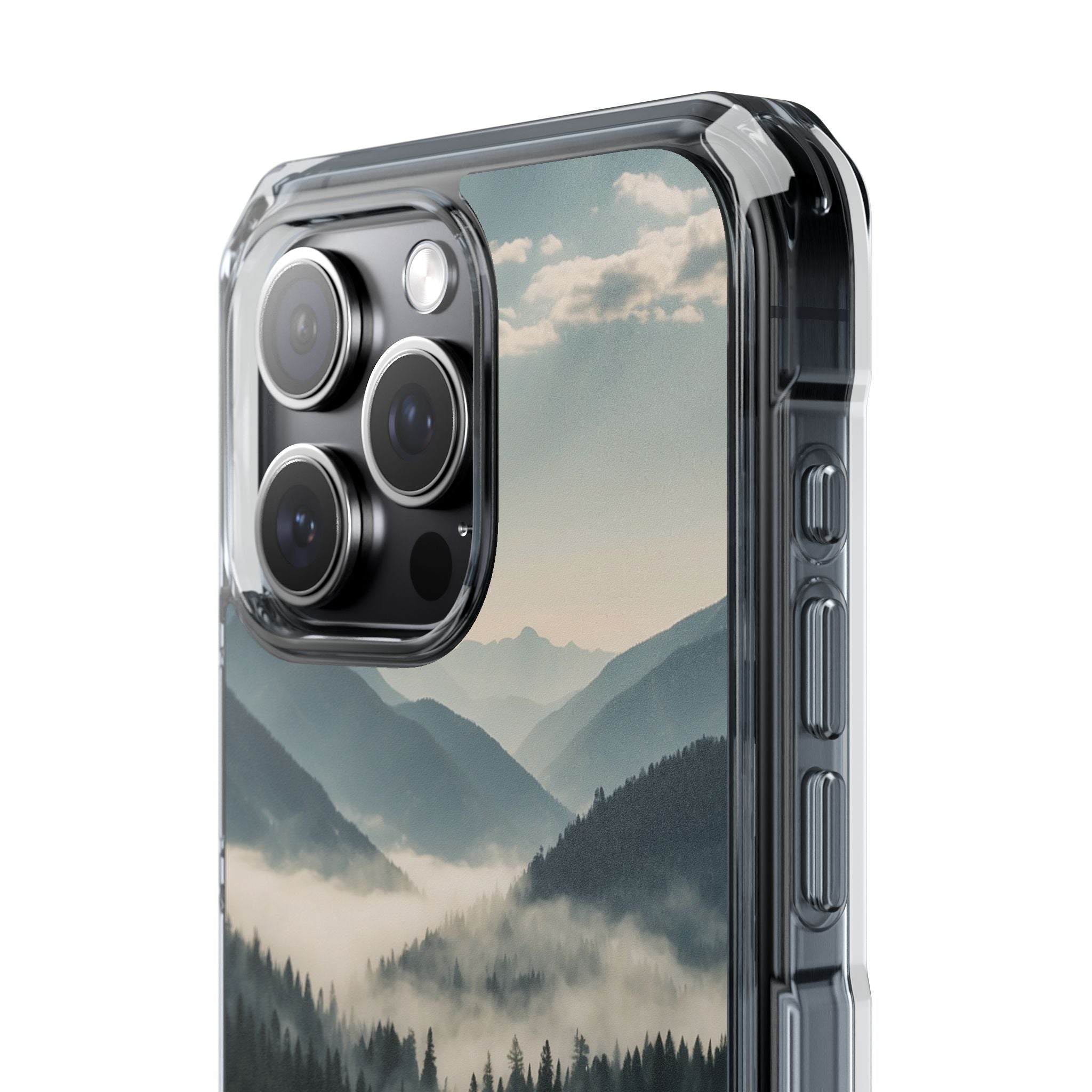 Misty Forest Embrace iPhone Case - Impact