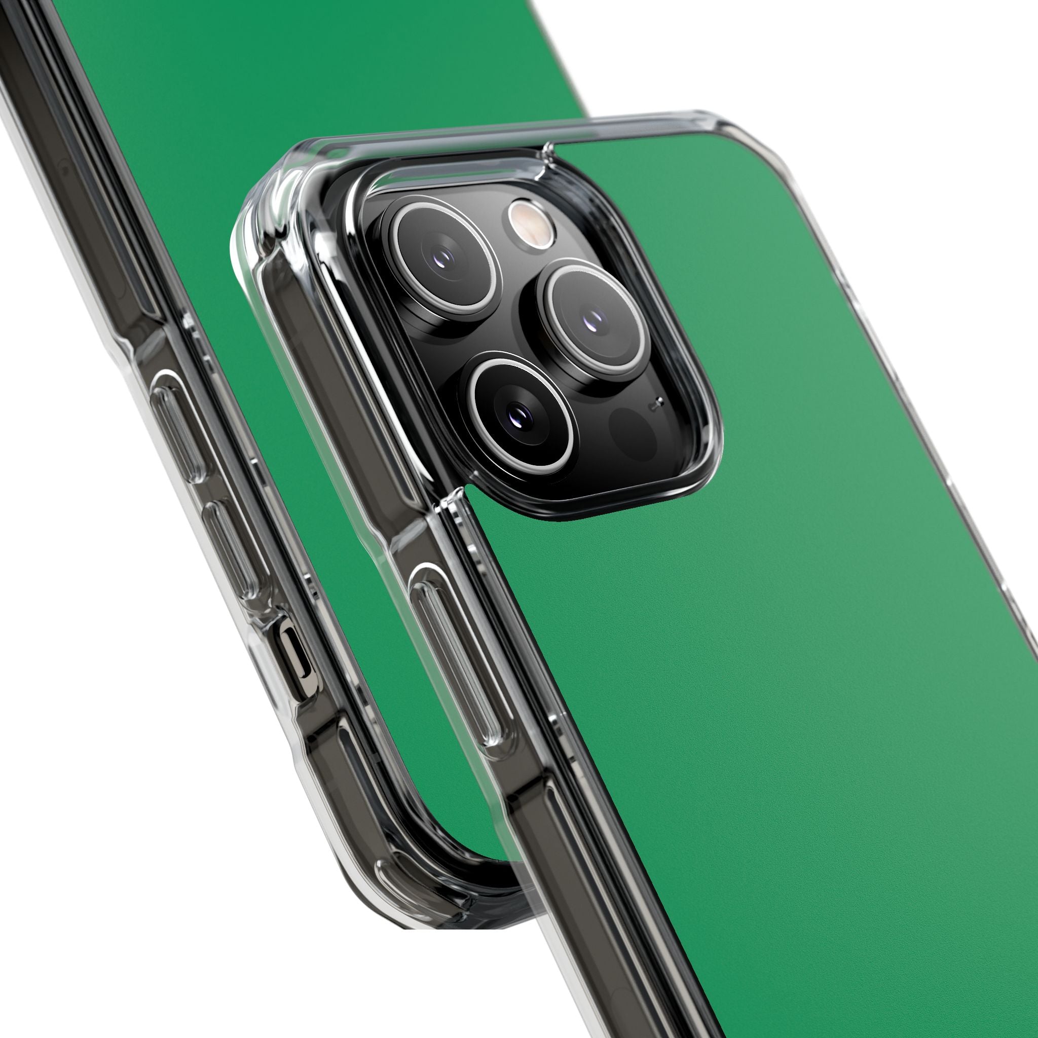 Shamrock Green - Clear Impact Case for iPhone