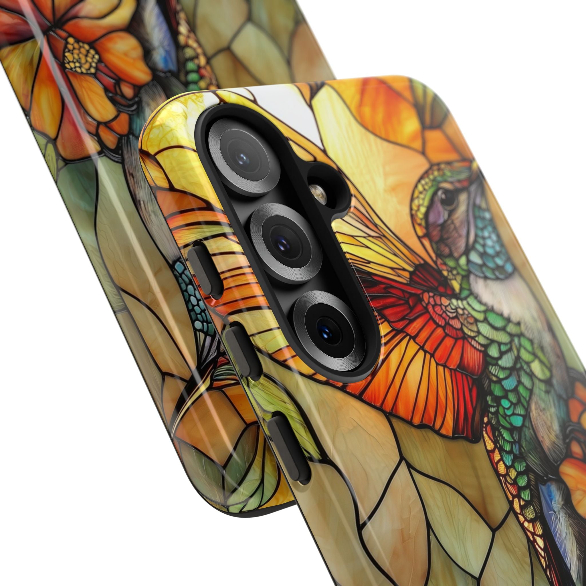 Hummingbird Dances Among Flowers - Samsung Case