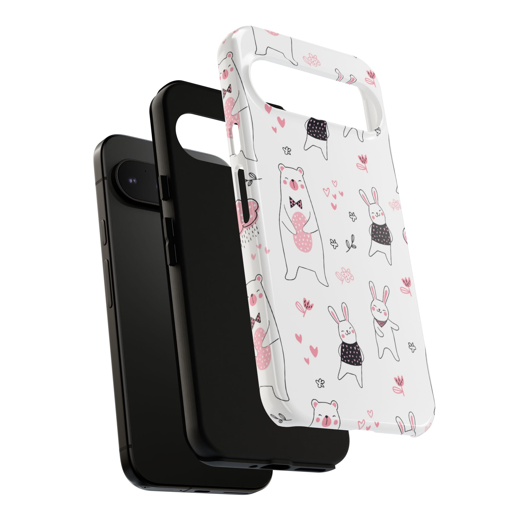 Bears Dance Playfully - Google Pixel Case