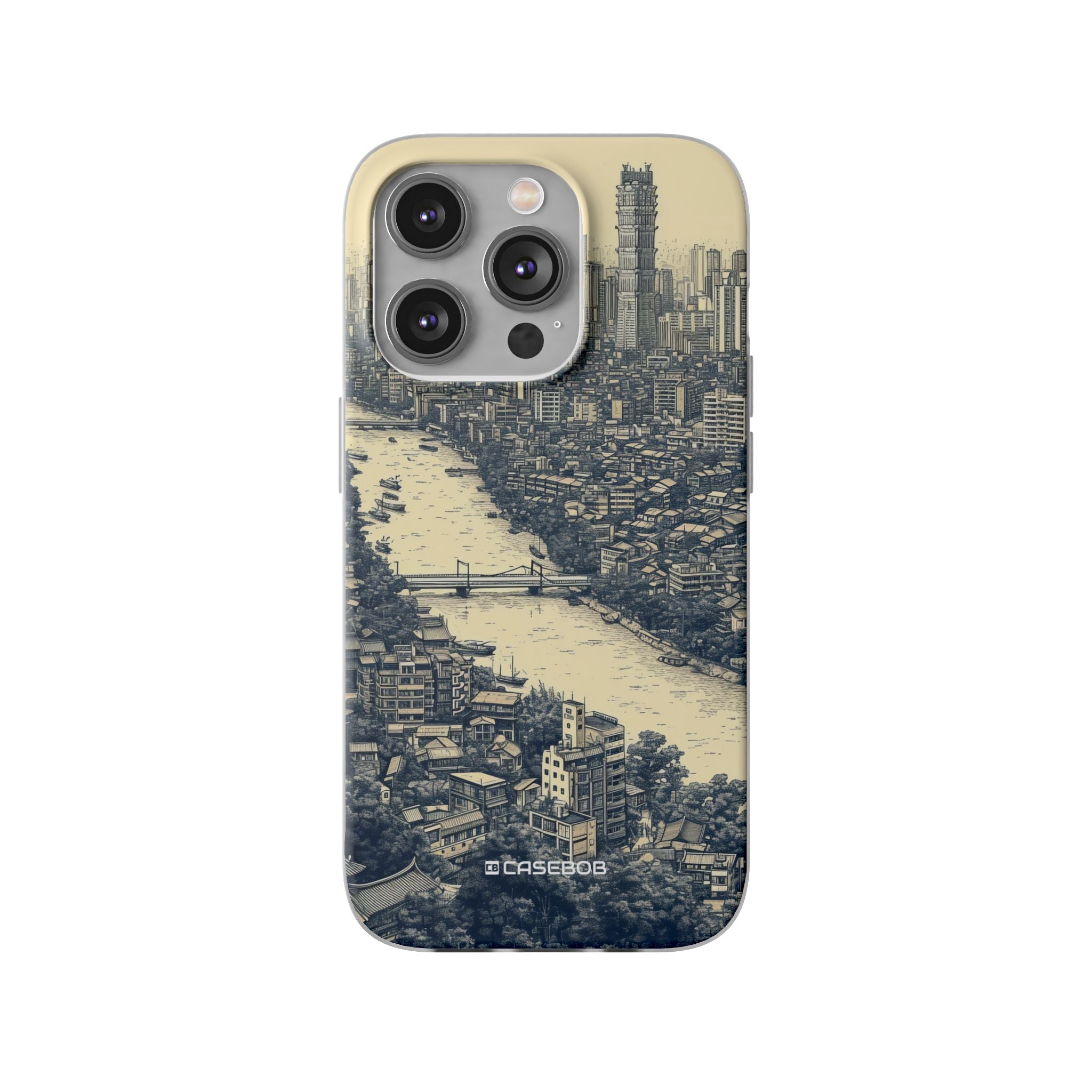 Nostalgic Metropolis | Flexible Phone Case for iPhone