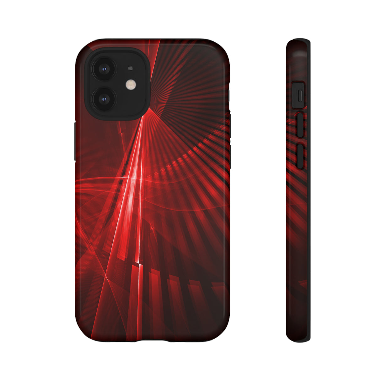 Red Disco Lights - Protective Phone Case