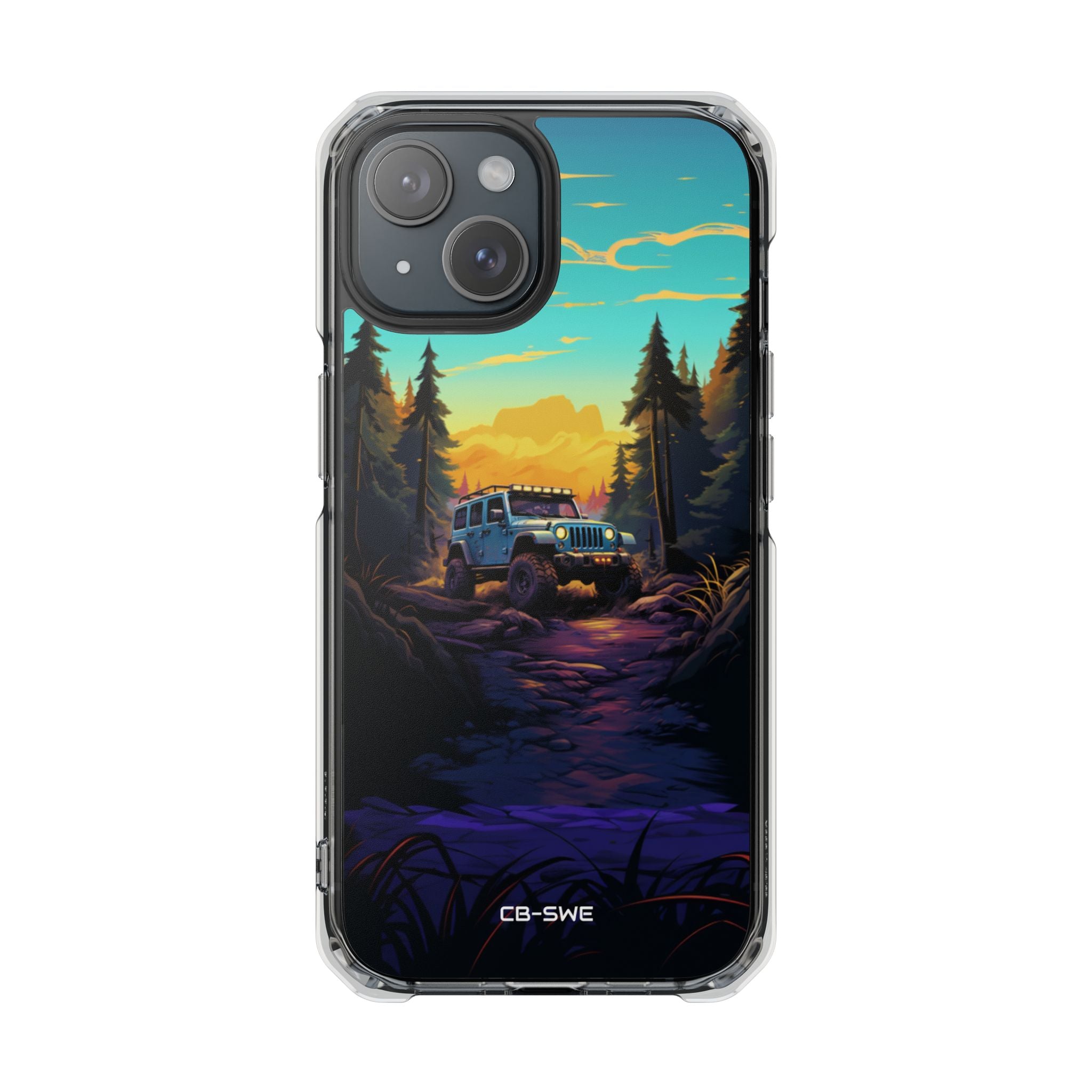 Sunset Adventure Trail iPhone Case - Impact