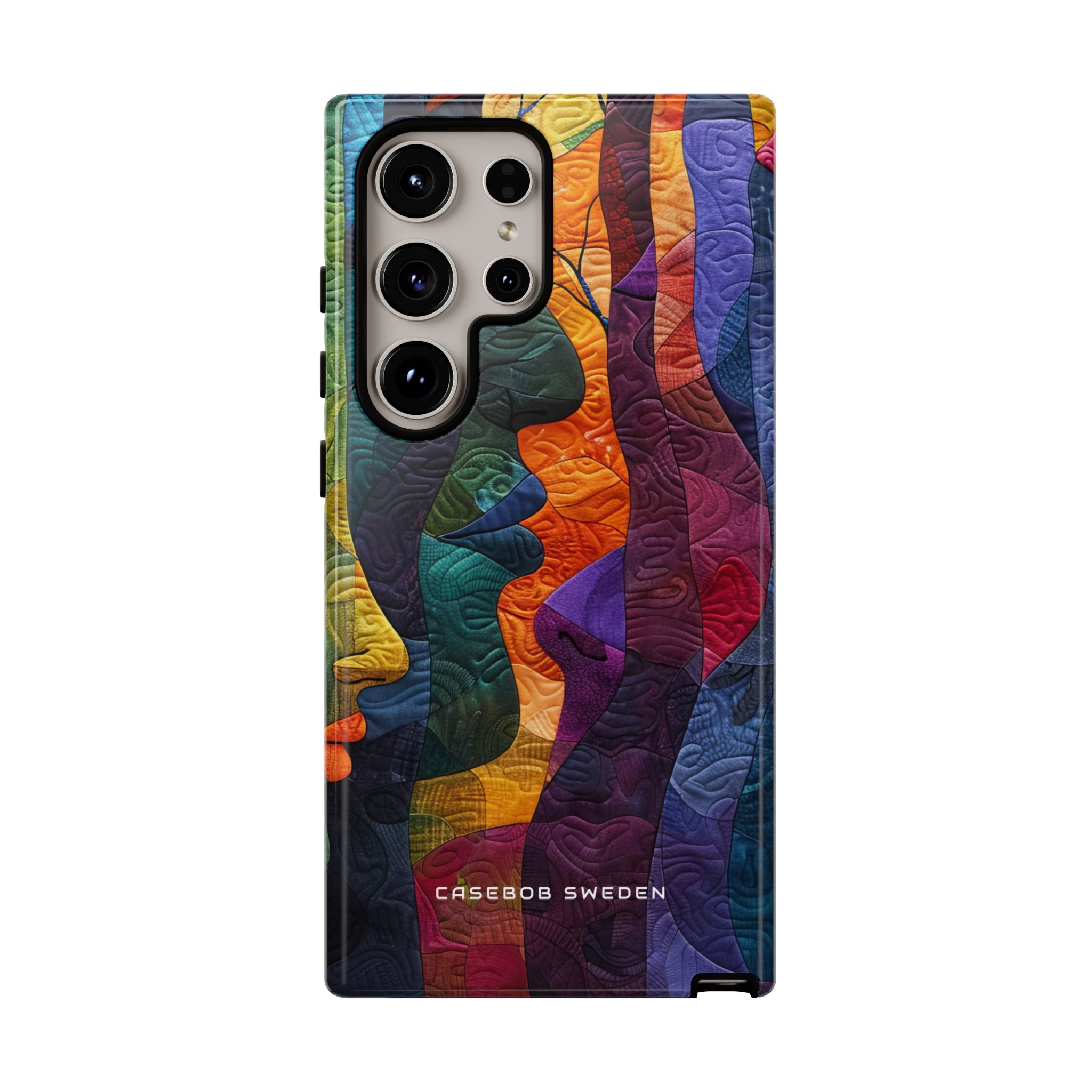 Harmonized Faces and Nature Fusion Samsung S24 - Tough Phone Case