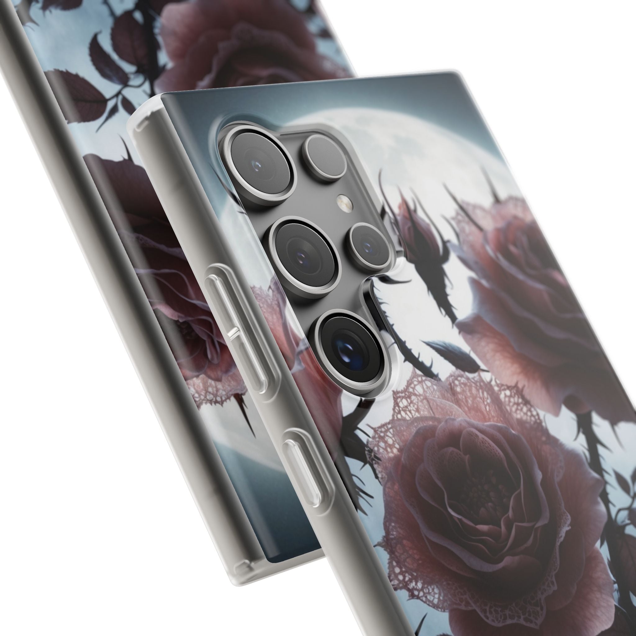 Luminous Rose Thorns Samsung S24 Ultra Case - Soft