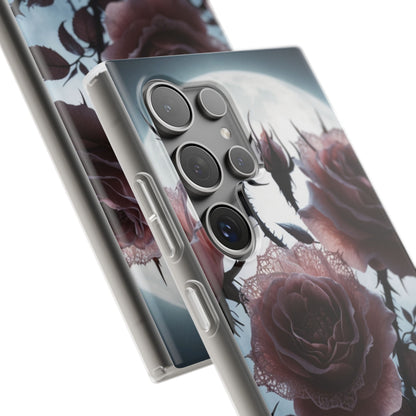 Luminous Rose Thorns Samsung S24 Ultra Case - Soft
