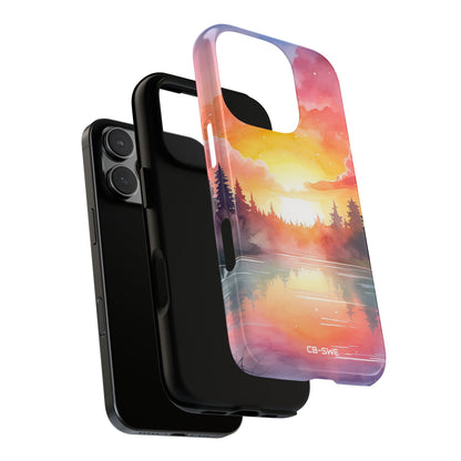 Sunset Reflections Glow - iPhone Case