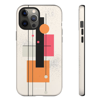 Shapes Dance Playfully - iPhone Case