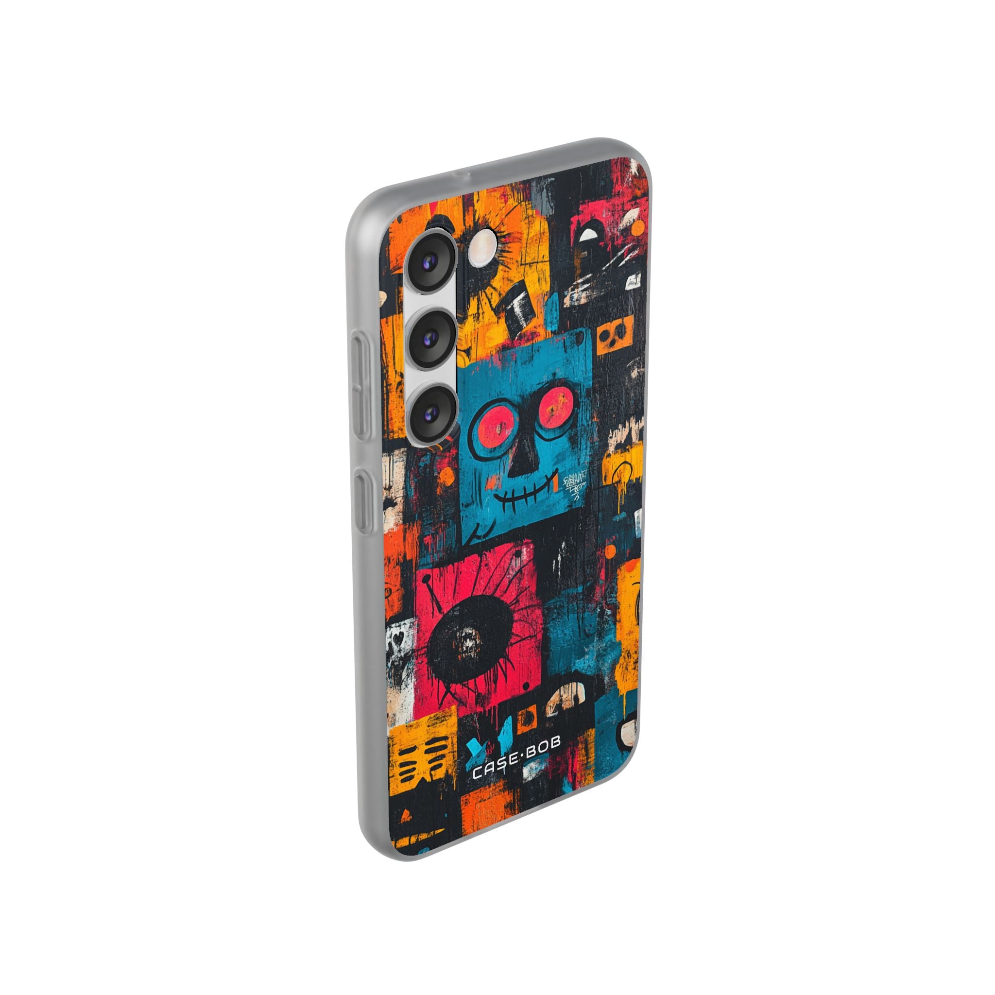 Blue Stitch Smile Samsung S23 Case - Soft