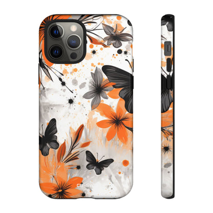 Vibrant Floral Dance - iPhone Case