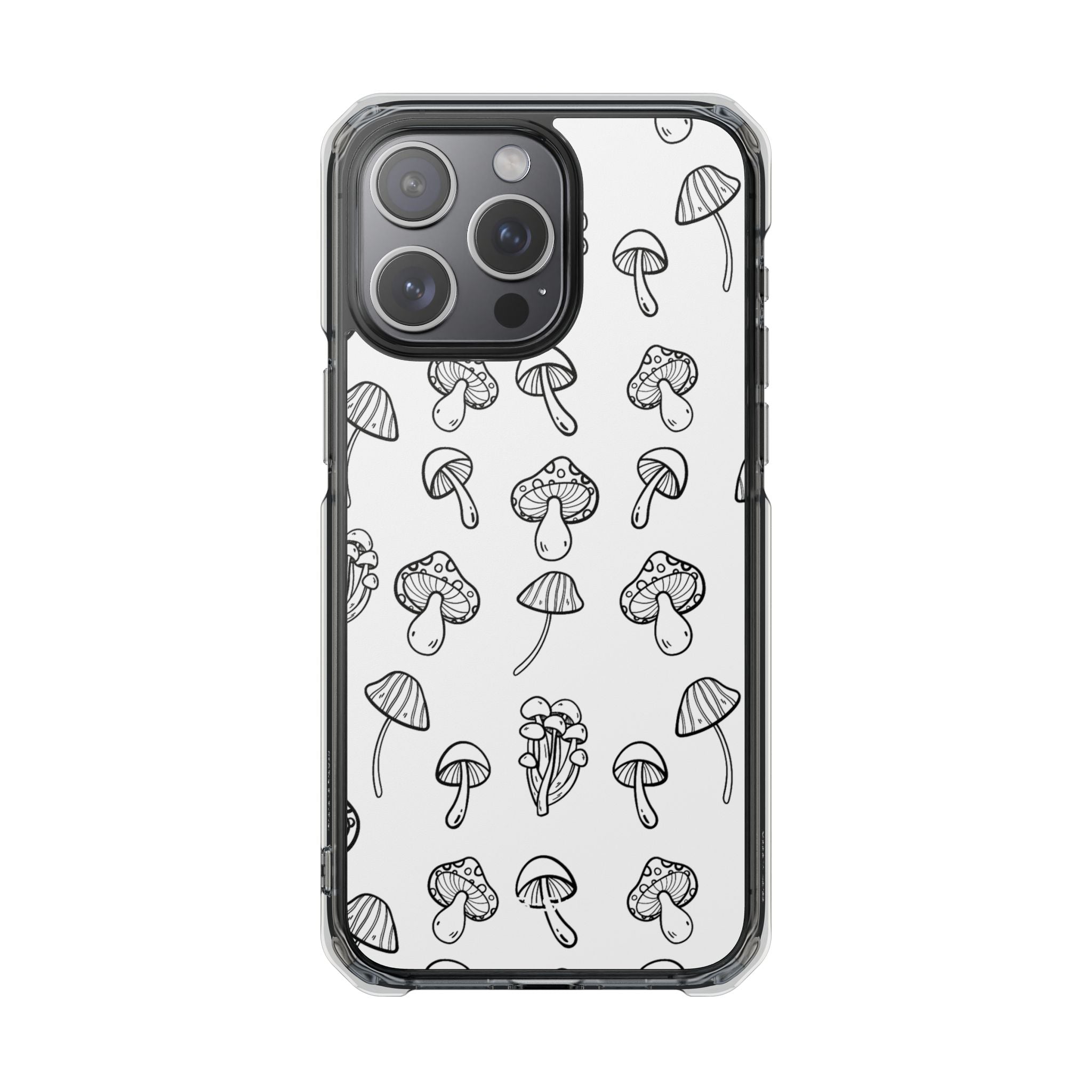 Mushroom Line Play iPhone Case - Impact