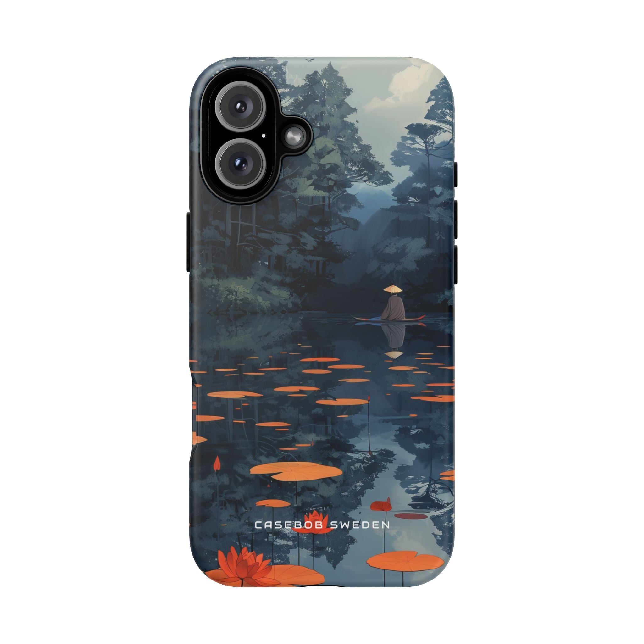 Tranquil Lotus Reflections iPhone 16 - Tough Phone Case