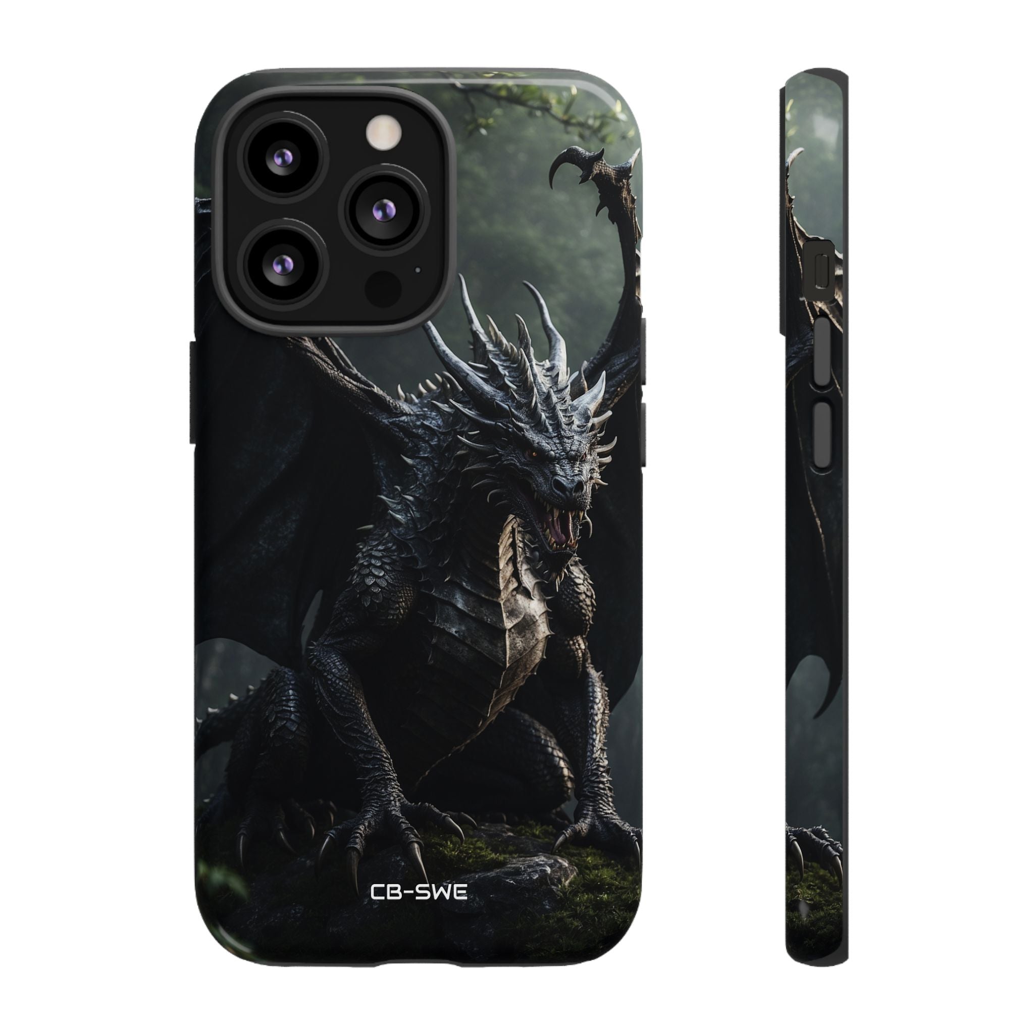 Dragon Emerges Mist - iPhone Case
